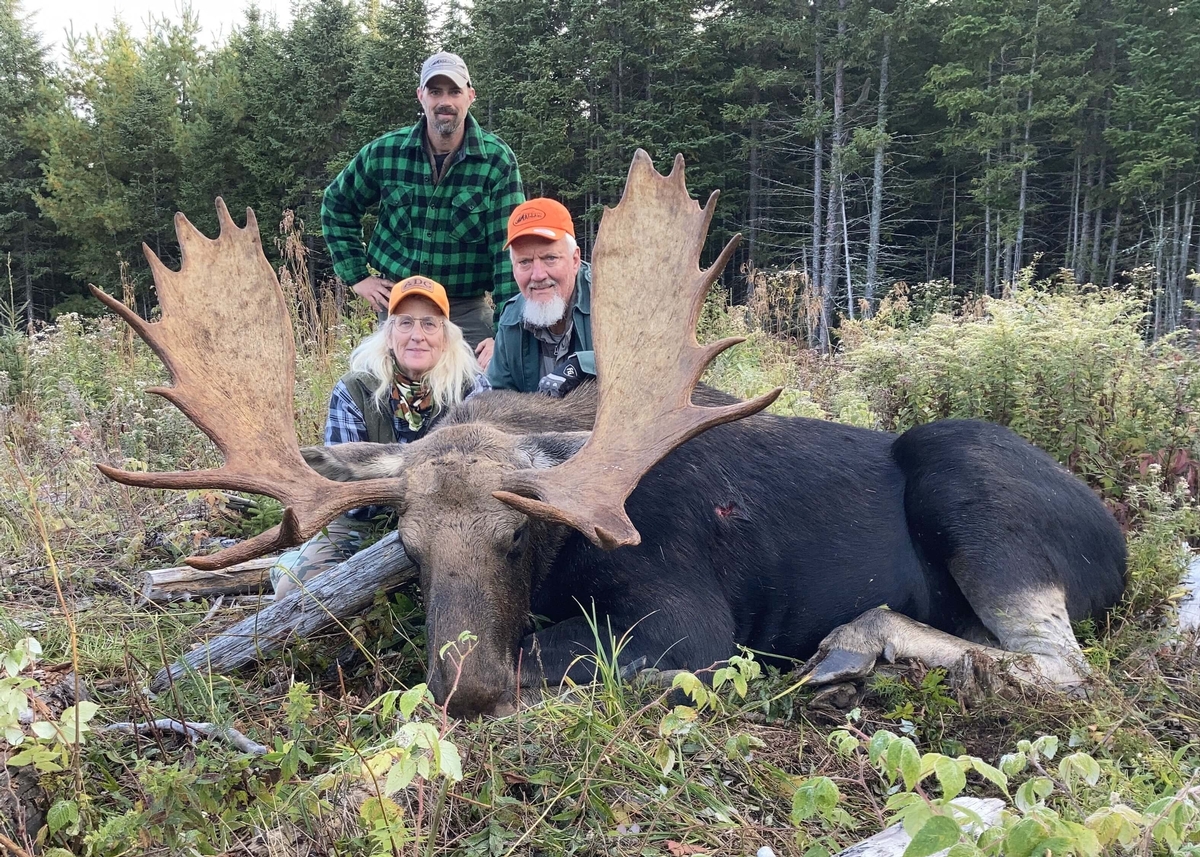 Trophy Bull Harvest in the North Maine Woods