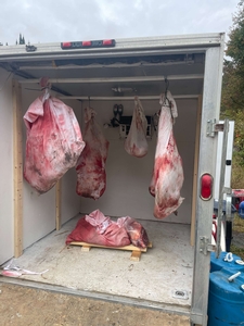 We protect your harvest in any weather. Epic Adventures features a dedicated walk-in meat freezer deep in the North Maine Woods to ensure immediate cooling and elite field care.