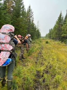 Experience a traditional, remote wall tent camp in the heart of the North Maine Woods. Fully guided moose hunting packages with Epic Adventures.