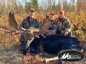 Hunt mature bulls in the heart of the North Maine Woods with Epic Adventures. Our small-by-design operation focuses on elite scouting to give you the hunt of a lifetime